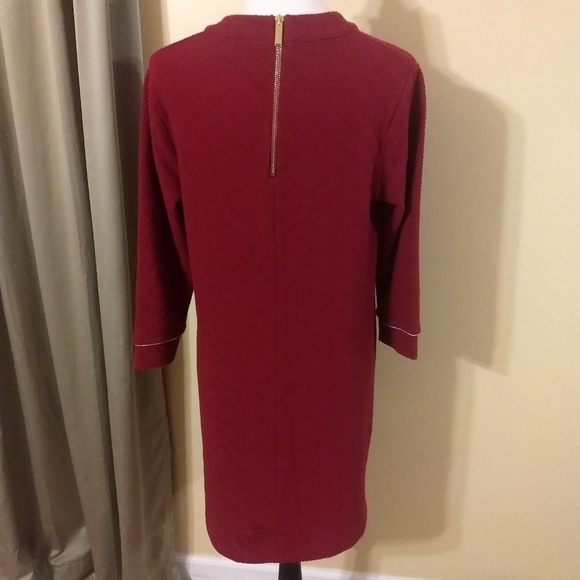 Crown & Ivy textured modest dress sz small NWT *D6 - Picture 2 of 7